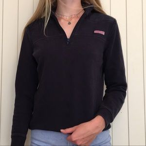 navy pullover vineyard vines jacket